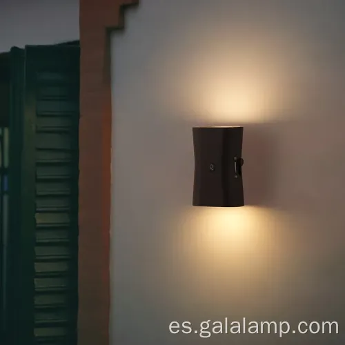 Lámpara de pared LED inteligente moderna con función de sueño